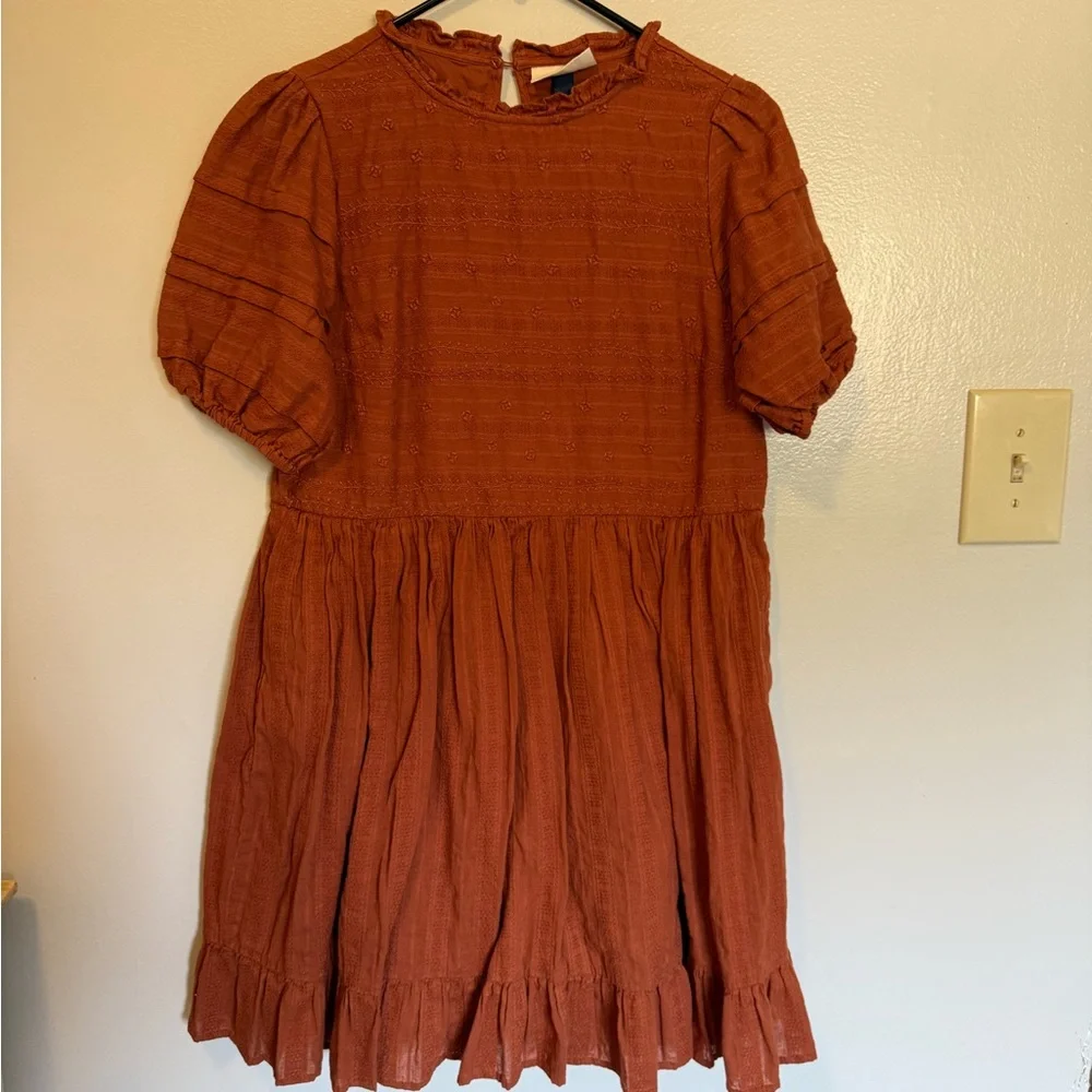Universal Thread Rust Mini Dress - Picture 2 of 4